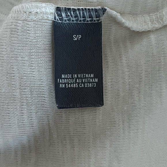 Aerie/ Real soft/ Off-white/ Oversized/ Long sleeved/ Shirt/ Size US S - Picture 9 of 12